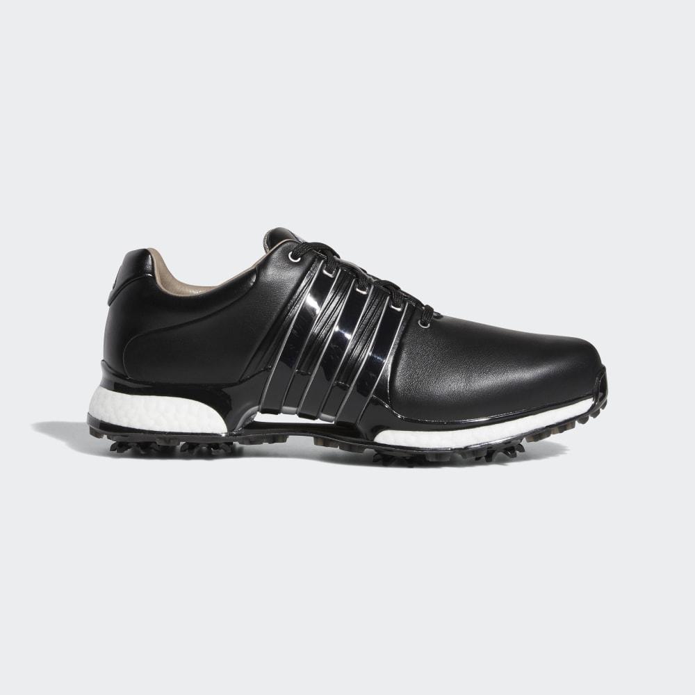 Pantofi Golf Adidas Tour360 XT Wide Barbati Romania - Negrii/Argintii Metal BD7127